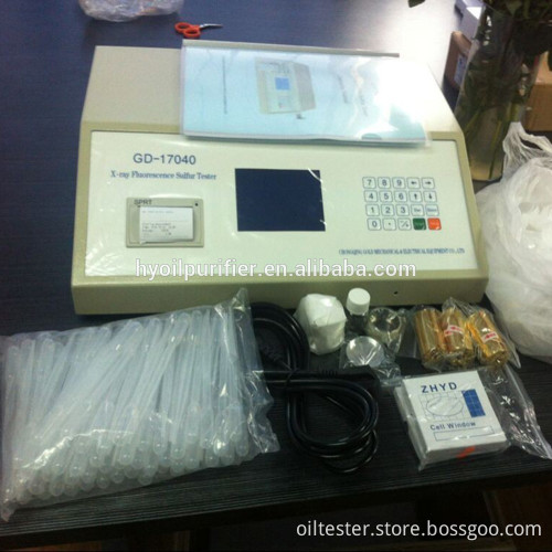 Automatic Energy Dispersive Xrf Total Sulfur Analyzer ASTM D4294
